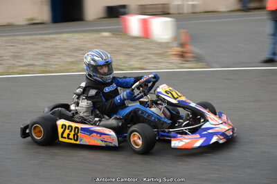 10/03/2013 : 1ère manche du Trophée Vincent Sanchez à Lavelanet (Photos Antoine Camblor) 2013 — karting
