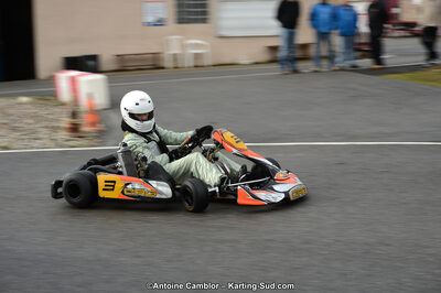10/03/2013 : 1ère manche du Trophée Vincent Sanchez à Lavelanet (Photos Antoine Camblor) 2013 — karting