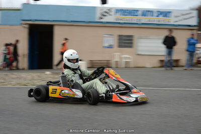 10/03/2013 : 1ère manche du Trophée Vincent Sanchez à Lavelanet (Photos Antoine Camblor) 2013 — karting