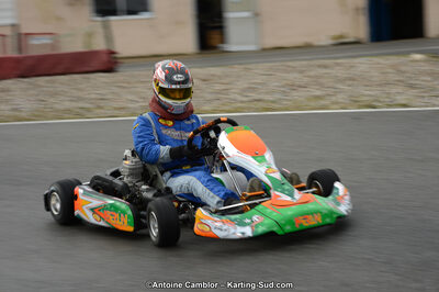 10/03/2013 : 1ère manche du Trophée Vincent Sanchez à Lavelanet (Photos Antoine Camblor) 2013 — karting