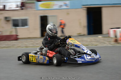 10/03/2013 : 1ère manche du Trophée Vincent Sanchez à Lavelanet (Photos Antoine Camblor) 2013 — karting