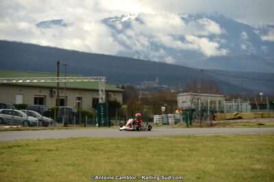10/03/2013 : 1ère manche du Trophée Vincent Sanchez à Lavelanet (Photos Antoine Camblor) 2013 — karting