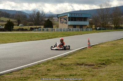 10/03/2013 : 1ère manche du Trophée Vincent Sanchez à Lavelanet (Photos Antoine Camblor) 2013 — karting