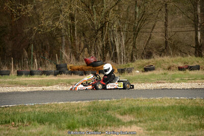 10/03/2013 : 1ère manche du Trophée Vincent Sanchez à Lavelanet (Photos Antoine Camblor) 2013 — karting