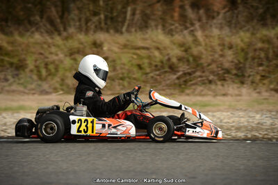 10/03/2013 : 1ère manche du Trophée Vincent Sanchez à Lavelanet (Photos Antoine Camblor) 2013 — karting