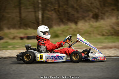 10/03/2013 : 1ère manche du Trophée Vincent Sanchez à Lavelanet (Photos Antoine Camblor) 2013 — karting