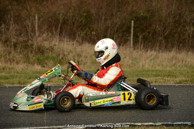 10/03/2013 : 1ère manche du Trophée Vincent Sanchez à Lavelanet (Photos Antoine Camblor) 2013 — karting