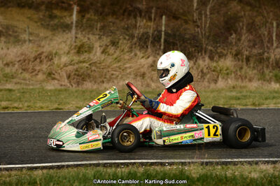 10/03/2013 : 1ère manche du Trophée Vincent Sanchez à Lavelanet (Photos Antoine Camblor) 2013 — karting