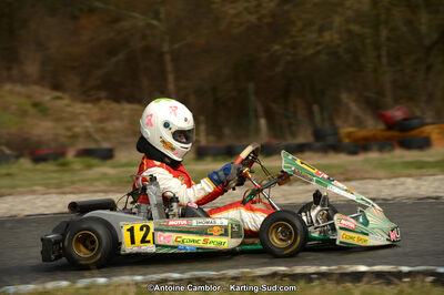 10/03/2013 : 1ère manche du Trophée Vincent Sanchez à Lavelanet (Photos Antoine Camblor) 2013 — karting