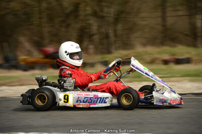 10/03/2013 : 1ère manche du Trophée Vincent Sanchez à Lavelanet (Photos Antoine Camblor) 2013 — karting