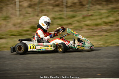 10/03/2013 : 1ère manche du Trophée Vincent Sanchez à Lavelanet (Photos Antoine Camblor) 2013 — karting