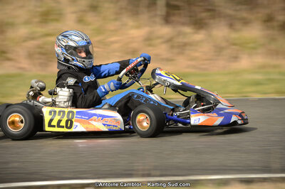 10/03/2013 : 1ère manche du Trophée Vincent Sanchez à Lavelanet (Photos Antoine Camblor) 2013 — karting