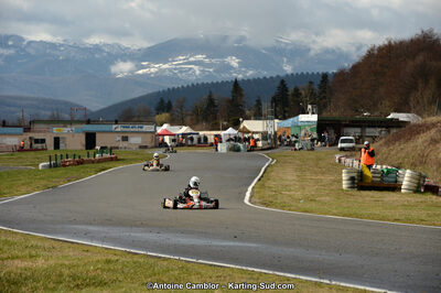 10/03/2013 : 1ère manche du Trophée Vincent Sanchez à Lavelanet (Photos Antoine Camblor) 2013 — karting