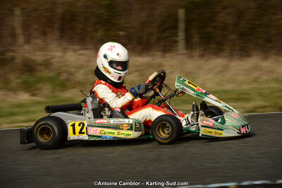 10/03/2013 : 1ère manche du Trophée Vincent Sanchez à Lavelanet (Photos Antoine Camblor) 2013 — karting