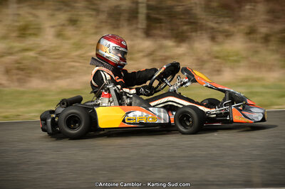 10/03/2013 : 1ère manche du Trophée Vincent Sanchez à Lavelanet (Photos Antoine Camblor) 2013 — karting