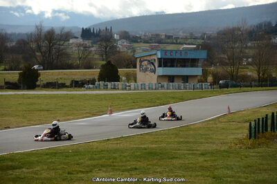 10/03/2013 : 1ère manche du Trophée Vincent Sanchez à Lavelanet (Photos Antoine Camblor) 2013 — karting