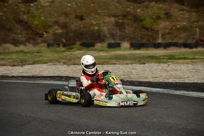 10/03/2013 : 1ère manche du Trophée Vincent Sanchez à Lavelanet (Photos Antoine Camblor) 2013 — karting