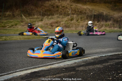 10/03/2013 : 1ère manche du Trophée Vincent Sanchez à Lavelanet (Photos Antoine Camblor) 2013 — karting