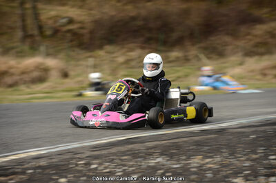 10/03/2013 : 1ère manche du Trophée Vincent Sanchez à Lavelanet (Photos Antoine Camblor) 2013 — karting