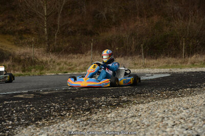 10/03/2013 : 1ère manche du Trophée Vincent Sanchez à Lavelanet (Photos Antoine Camblor) 2013 — karting