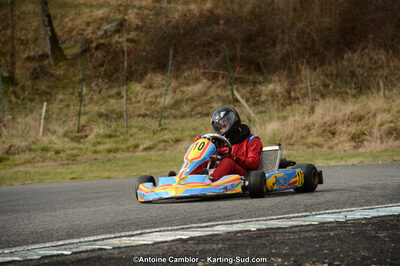 10/03/2013 : 1ère manche du Trophée Vincent Sanchez à Lavelanet (Photos Antoine Camblor) 2013 — karting
