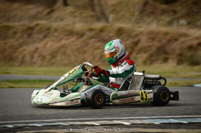 10/03/2013 : 1ère manche du Trophée Vincent Sanchez à Lavelanet (Photos Antoine Camblor) 2013 — karting