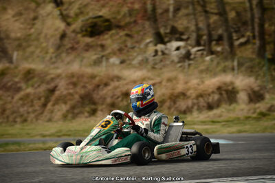 10/03/2013 : 1ère manche du Trophée Vincent Sanchez à Lavelanet (Photos Antoine Camblor) 2013 — karting