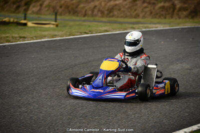 10/03/2013 : 1ère manche du Trophée Vincent Sanchez à Lavelanet (Photos Antoine Camblor) 2013 — karting