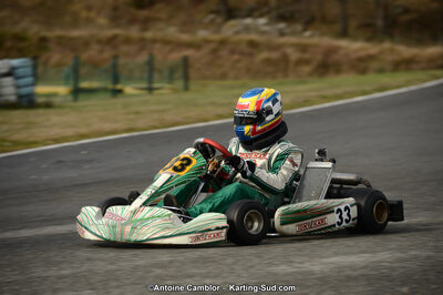 10/03/2013 : 1ère manche du Trophée Vincent Sanchez à Lavelanet (Photos Antoine Camblor) 2013 — karting