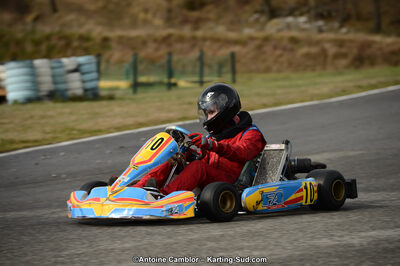 10/03/2013 : 1ère manche du Trophée Vincent Sanchez à Lavelanet (Photos Antoine Camblor) 2013 — karting