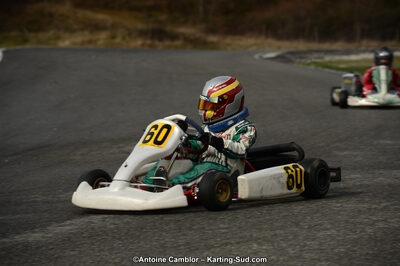 10/03/2013 : 1ère manche du Trophée Vincent Sanchez à Lavelanet (Photos Antoine Camblor) 2013 — karting