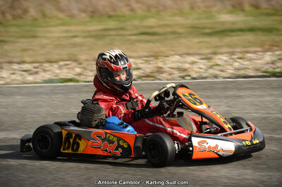 10/03/2013 : 1ère manche du Trophée Vincent Sanchez à Lavelanet (Photos Antoine Camblor) 2013 — karting