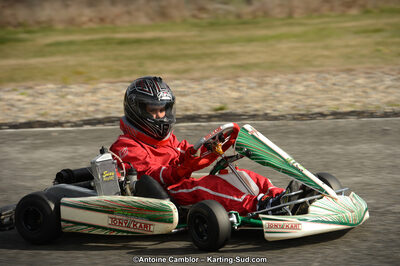 10/03/2013 : 1ère manche du Trophée Vincent Sanchez à Lavelanet (Photos Antoine Camblor) 2013 — karting