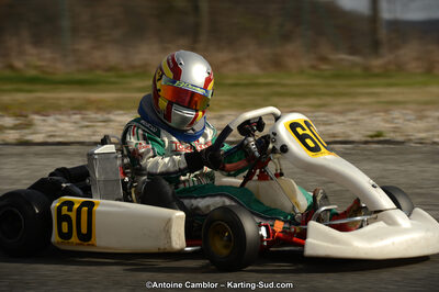 10/03/2013 : 1ère manche du Trophée Vincent Sanchez à Lavelanet (Photos Antoine Camblor) 2013 — karting