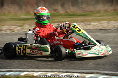 10/03/2013 : 1ère manche du Trophée Vincent Sanchez à Lavelanet (Photos Antoine Camblor) 2013 — karting