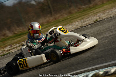 10/03/2013 : 1ère manche du Trophée Vincent Sanchez à Lavelanet (Photos Antoine Camblor) 2013 — karting