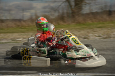 10/03/2013 : 1ère manche du Trophée Vincent Sanchez à Lavelanet (Photos Antoine Camblor) 2013 — karting