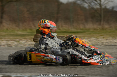 10/03/2013 : 1ère manche du Trophée Vincent Sanchez à Lavelanet (Photos Antoine Camblor) 2013 — karting