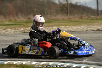 10/03/2013 : 1ère manche du Trophée Vincent Sanchez à Lavelanet (Photos Antoine Camblor) 2013 — karting