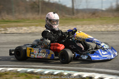 10/03/2013 : 1ère manche du Trophée Vincent Sanchez à Lavelanet (Photos Antoine Camblor) 2013 — karting