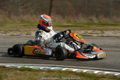 10/03/2013 : 1ère manche du Trophée Vincent Sanchez à Lavelanet (Photos Antoine Camblor) 2013 — karting