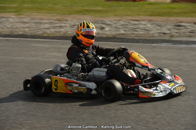 10/03/2013 : 1ère manche du Trophée Vincent Sanchez à Lavelanet (Photos Antoine Camblor) 2013 — karting