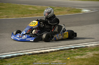 10/03/2013 : 1ère manche du Trophée Vincent Sanchez à Lavelanet (Photos Antoine Camblor) 2013 — karting