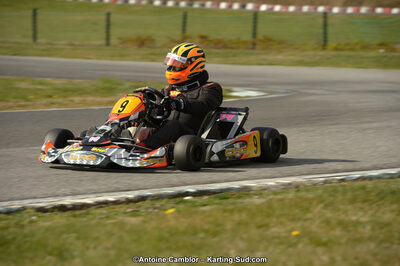 10/03/2013 : 1ère manche du Trophée Vincent Sanchez à Lavelanet (Photos Antoine Camblor) 2013 — karting
