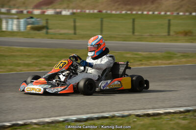 10/03/2013 : 1ère manche du Trophée Vincent Sanchez à Lavelanet (Photos Antoine Camblor) 2013 — karting