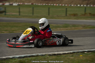 10/03/2013 : 1ère manche du Trophée Vincent Sanchez à Lavelanet (Photos Antoine Camblor) 2013 — karting