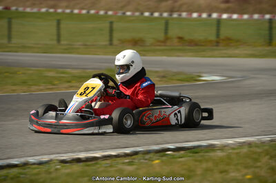 10/03/2013 : 1ère manche du Trophée Vincent Sanchez à Lavelanet (Photos Antoine Camblor) 2013 — karting