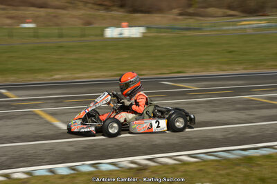 10/03/2013 : 1ère manche du Trophée Vincent Sanchez à Lavelanet (Photos Antoine Camblor) 2013 — karting