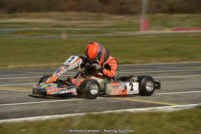 10/03/2013 : 1ère manche du Trophée Vincent Sanchez à Lavelanet (Photos Antoine Camblor) 2013 — karting