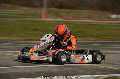 10/03/2013 : 1ère manche du Trophée Vincent Sanchez à Lavelanet (Photos Antoine Camblor) 2013 — karting